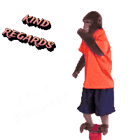 Fun Monkey Sticker
