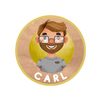 Carl Sticker by thepositiveteachercompany