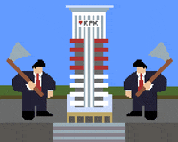 Nubmark pixel pixelart power bad GIF