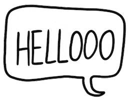 Comics Hello Sticker