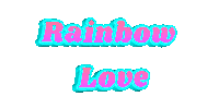 Rainbow Love Sticker by NeighborlyNotary®