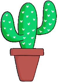 Heart Plant Sticker
