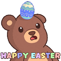 Easter Bunny Sticker by BEARISH