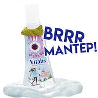 Snow Perfume Sticker by Pesona Vitalis