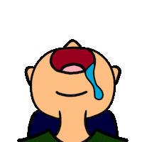 Tired Good Night Sticker