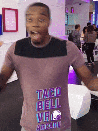 vrarcade GIF by Taco Bell VR Arcade
