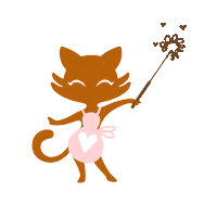 Cat Baking Sticker by kinuskikissa