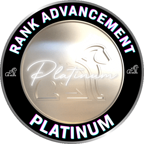 Badge Platinum Sticker by Arieyl