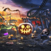 Amusement Park Halloween GIF by Liseberg