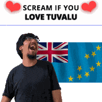 Tuvalu Flag Sticker
