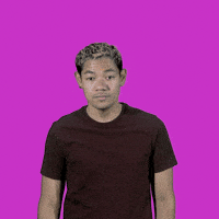Video gif. A person rolls his eyes and appears mildly irritated. Text, "I know."