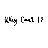 Women Why Cant I Sticker by Sarah Hagstrom