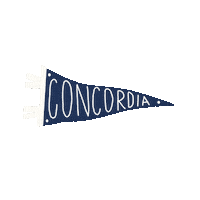 concordianebraska dance university fireworks bulldog Sticker