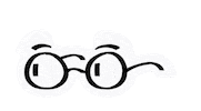 temanstartup eyes look wink business Sticker