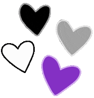 Pride Hearts Sticker by Rainbow Brains