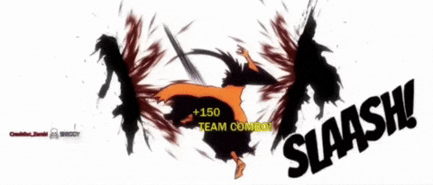 Elnebro fight anime bleach my hero academia GIF