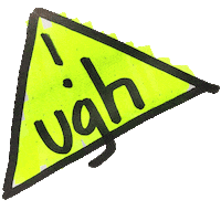 Flashback Ugh Sticker
