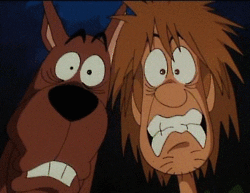 Scared Scooby Doo GIF