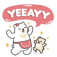 Happy Sticker by MamaBear