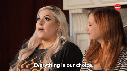 Choice Boundaries GIF by BuzzFeed