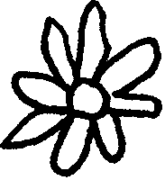 ellettcheyne flower drawing doodle wiggle Sticker