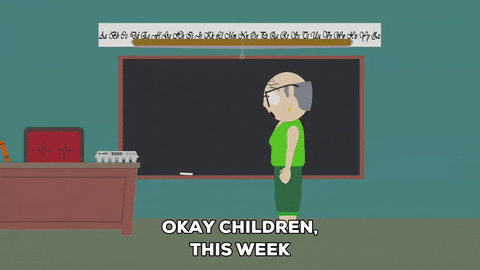 children teacher GIF by South Park 
