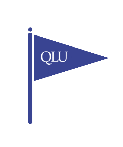 Qlu-panama flag university panama quality Sticker