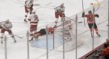 Happy Ice Hockey GIF by NHL