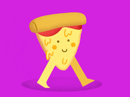 Happy Cheese Pizza GIF by Royce Hare