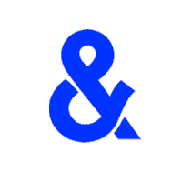 Logo Ampersand Sticker by studio&more