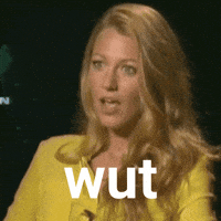 Confused Wait What GIF by Blake Lively Fan