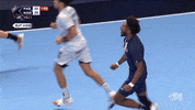 Happy Benoit Kounkoud GIF by Paris Saint-Germain Handball