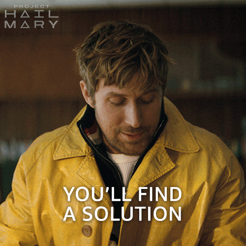 Ryan Gosling Answer GIF by Project Hail Mary