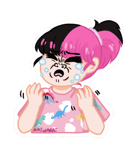 Sad Cry Sticker