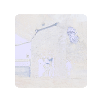 Stone House Art Sticker