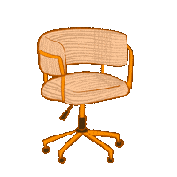 Work From Home Illustration Sticker by Keva Epale