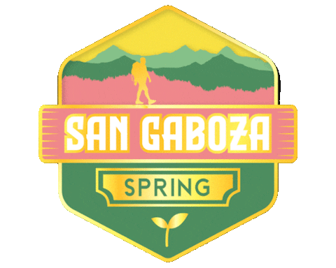 Hiking Sticker by Medalgo