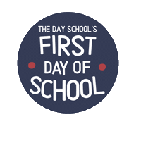 thedayschool day school hppds the day school the day school first day Sticker