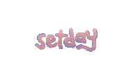Setting Setday Sticker
