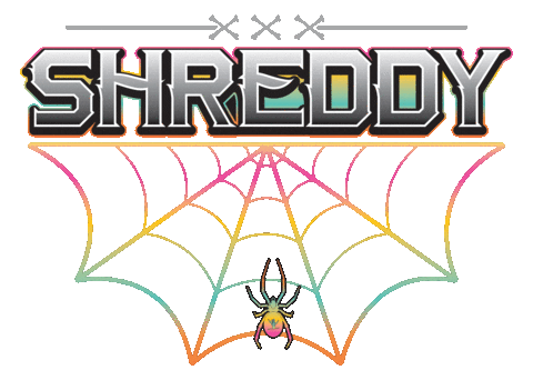 Halloween Spider Sticker by Shreddy Lyfe