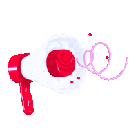 Megaphone Sticker by Sh*t You Should Care About