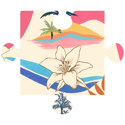 Puzzle Jeux Sticker by MODETROTTER