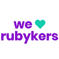 Rubykers Sticker by Dark Rubyk