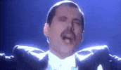 freddie mercury queen GIF