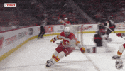 Happy Calgary Flames GIF by NHL
