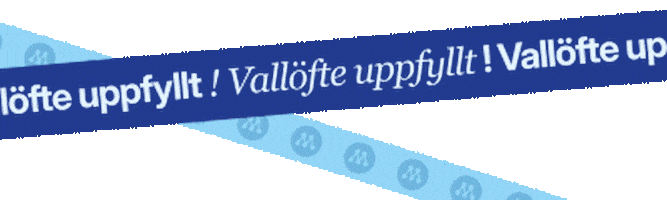 Vallöfte Sticker by Moderaterna