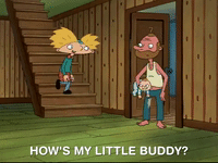 hey arnold nicksplat GIF