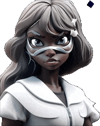 kiarajonesmusic anime cartoon queen y2k Sticker