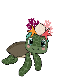 Sea Turtle Ocean Sticker