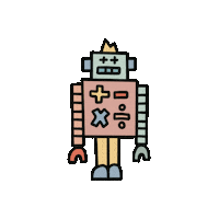 Robot Rm Sticker